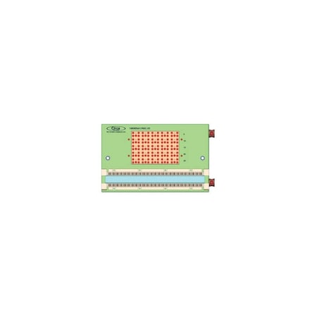 Circa Telecom BEP 25 PR INDOOR, 110 IN / 110 OUT NO COVER, NO SPLICE CHAMBER 225509